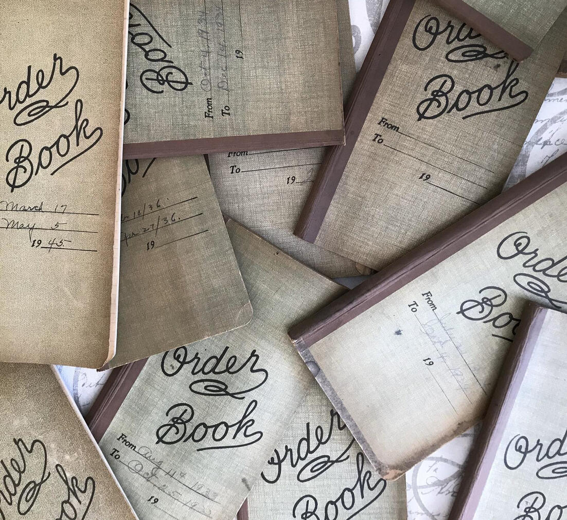 vintage order books